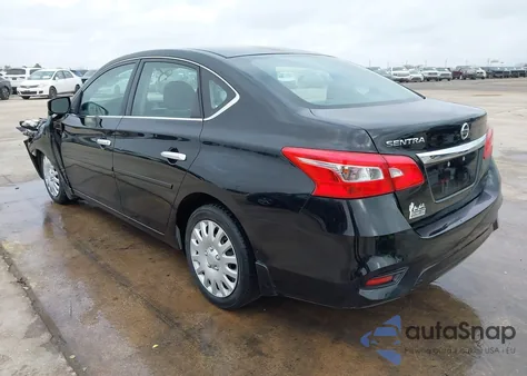 2017 Nissan Sentra S из США, поврежденный, VIN 3N1AB7AP3HY329816